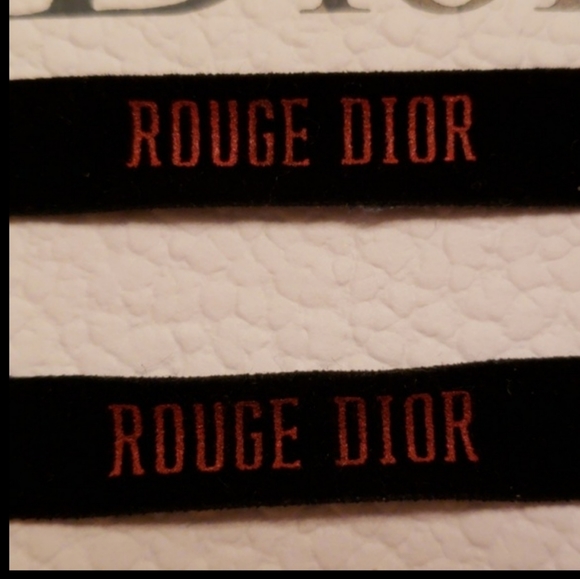 Never used DIOR velvet choker necklace 3 diff color for individual purchase - Picture 4 of 4